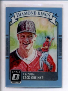 ZACK GREINKE 2016 DONRUSS OPTIC #1 DIAMOND KINGS LIGHT BLUE PRIZM #03/50 AJ3288 - Picture 1 of 1