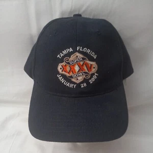 VINTAGE Hat Super Bowl XXXV 2001 RARE Frito Lay Employee Promotional Hat Ravens - Picture 1 of 4