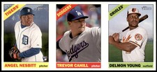 2015 Topps Heritage Advertising Panels #17 Angel Nesbitt/T Cahill/Delmon Young