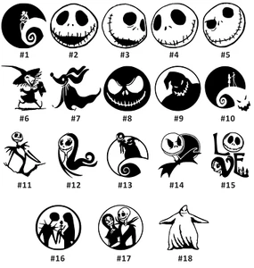 The Nightmare Before Christmas Vinyl Decal Sticker Car Window Laptop USA Seller - Picture 1 of 22