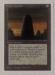 Basalt Monolith - Unlimited - Nera Mint **GamerzSphere** - Picture 1 of 3