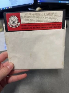 Evaluation Copy/ Prototype PC IBM 5.25” Street Fighter 2 3 Disk Rare Htf Game - Picture 1 of 5