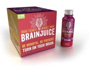 Brainjuice Immune Pomegranate Acai Shot 2.5 fl oz (Pack Of 12) SEE DESCRIPTION - Picture 1 of 9
