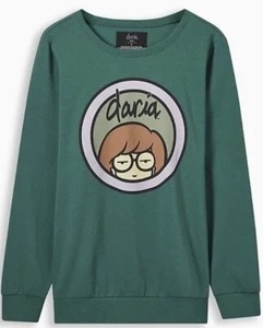 Neu mit Etikett Torrid grünes DARIA kuscheliges Fleece-Sweatshirt mit Rundhalsausschnitt Größe 00 M/L lockere Passform - Bild 1 von 4