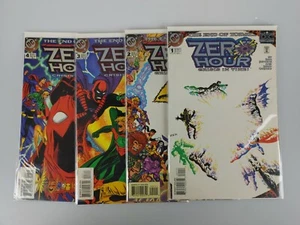 4 cómics de DC 1994 Zero Hour #1 2 3 4 1-4 Crisis in Time - manga y respaldo - Imagen 1 de 10
