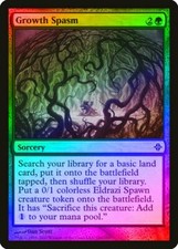 Growth Spasm FOIL Rise of the Eldrazi NM Green Common MAGIC MTG CARD ABUGames