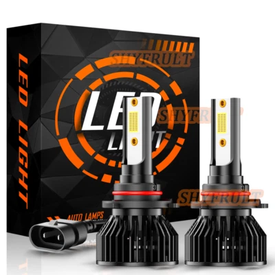 9006/HB4 For Chevrolet C3500 1989-1991  LED Headlight Light Bulbs Combo  white - Image 1 of 4