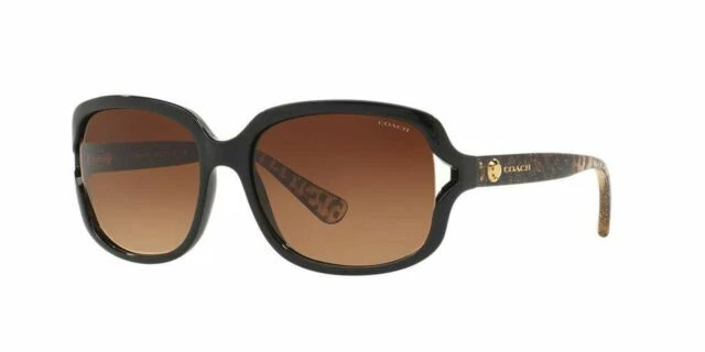 Coach HC8169 Women's L149 Sunglasses - Plastic, Brown