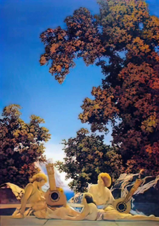 Maxfield Parrish photo A4 2 - Image 1 of 1