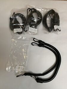 8 PC HEAVY D WORKOUT EXERCISE ALL PURPOSE 100% LATEX 16" BUNGEE CORDS 10 & 25LB