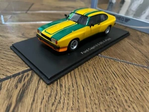 NEO Models NEO46106 Ford Capri II 3.0S X-Pack Yellow/Green 1976 1/43 - Picture 1 of 11