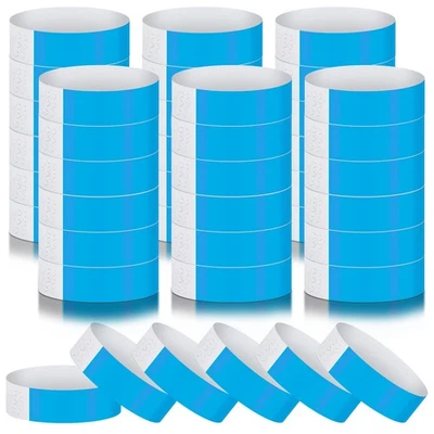 600 Paquetes Pulseras para Eventos Neón Fiesta Pulseras Colores Impermeables Club... Foto 1 de 4