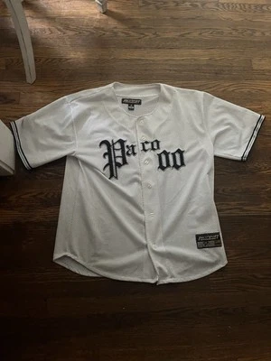 Vintage 90’sY2K Hip Hop Brand Paco Sport Collection White Jersey 00 Spellout 2XL - Image 1 of 4