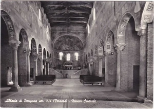 ABTEI VON POMPOSA - FERRARA - MITTELSCHIFF - REISE 1971 -76792- - Bild 1 von 1