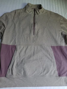 Maglione Pact grande cotone biologico 1/4 zip pullover performance casual strati - Foto 1 di 12