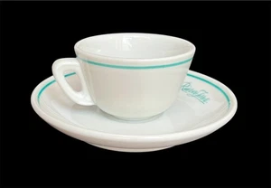 tazza porcellana BAR RITROVO IRRERA MESSINA r.ginori  anni '60 RARA! - Imagen 1 de 7