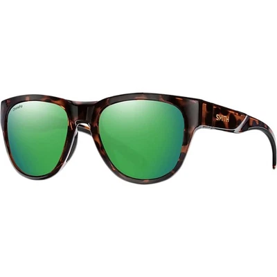Smith Optics Adult Rockaway Chromapop Lifestyle Tortoise/Green OS Sunglasses - Image 1 of 3