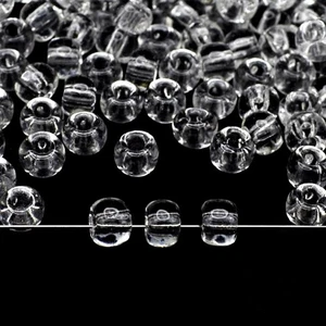 2/0 00050 Cuentas Semilla Vidrio Checo Preciosa Rocailles 6,1 mm. Transparente natural. - Imagen 1 de 8