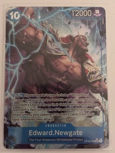 Edward Newgate - OP08-043 Alt Art - Two Legends Pack Fresh One Piece - Picture 1 of 7