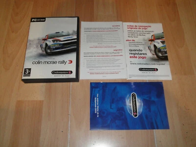 COLIN MCRAE RALLY 3 DE CODEMASTERS PARA PC CON 3 DISCOS USADO EN BUEN ESTADO - Imagen 1 de 3