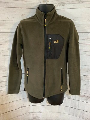 Chaqueta polar Plus Scorpion verde oscuro Polar Mont cremallera completa para hombre talla S Foto 1 de 4