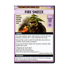 Paizo Pathfinder Card Game  Rise of the Runelords Promo Card - Fire Snee Bag NM