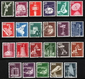 OPC 1975 Germany Technology Set Sc#1170-1192 Mi#846-859 Used 46647 - Picture 1 of 2