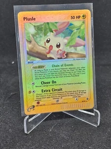Pokemon Card Plusle 8/97 EX Dragon Holo Rare Reverse Holo - Picture 1 of 2