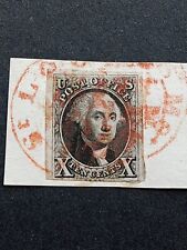 19th century used us stamps Scott #2 Cv $1800 great price at $1400.00