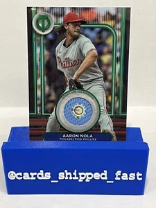 2024 Topps Tribute Aaron Nola Stamp of Approval Relic #/99 Philadelphia Phillies - Picture 1 of 2