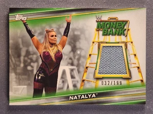 2017 Topps Money in the Bank Matte Relic #MR-NT Natalya Green /199 SP - Bild 1 von 2