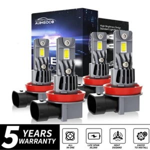 Xenon White LED Headlights Bulb Kit Faros For Nissan Altima S Coupe 2-Door 08-13 - Picture 1 of 16
