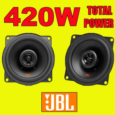 JBL 420W TOTAL 2-WAY 5.25 INCH 13cm CAR/VAN DOOR/SHELF COAXIAL SPEAKERS NEW PAIR - Image 1 of 4