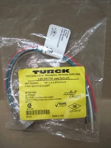 Turck P-RKFV 565 EX-0.2/14.5/NPT 5Pin Receptacle Connector 5 Bare End Leads - Picture 1 of 6