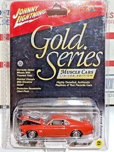 Johnny Lightning Gold Series 1970 Ford Mustang Boss 429 edizione limitata - Foto 1 di 1