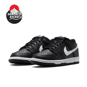 Nike Dunk Low Black Panda 2.0 (GS) (Size 6Y-7Y) - FREE SHIP - Picture 1 of 8