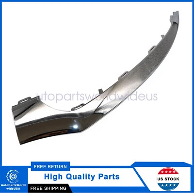 Parachoques delantero izquierdo cromado moldura inferior para Mercedes-Benz CLS 400 2015-2018 Foto 1 de 4