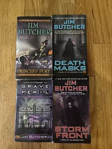 Jim Butcher lot 4 pb DRESDEN FILES 1 3 5 Codex Alera 5 - Picture 1 of 6