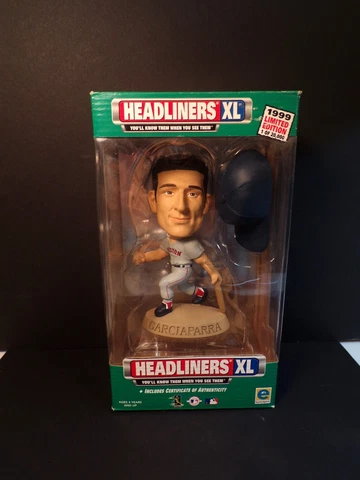 Nomar Garciaparra 1998 Headliners XL Action Figure MLB, COA Equity Sports Cover