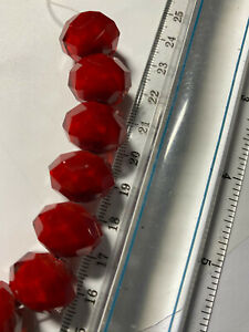 Chinarovski Faceted Glass Crystal Rondelle Beads ***UPICK*** 14mm 16mm 18mm