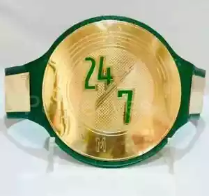 World Heavyweight 24/7 Wrestling Championship Title Replica Belt Adult Size - Picture 1 of 5