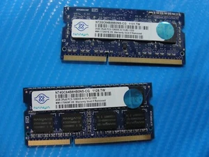 Dell L511Z Nanya 6Gb (4Gb & 2Gb) PC3-10600S Memory RAM SO-DIMM NT4GC64B8HB0NS-CG - Picture 1 of 2
