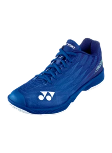 NEW WOMEN YONEX POWER CUSHION AERUS Z BADMINTON SQUASH INDOOR SHOE NAVY BLUE - Picture 1 of 2