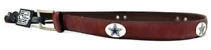 Dallas Cowboys Leather Belt NFL 32 - Picture 1 of 11
