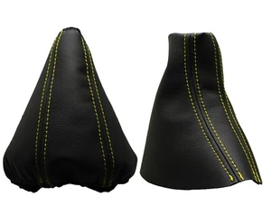 Bolsa de cambios de hilo amarillo y manguito de freno de mano para BMW X3 E83 (2003-2011) - Imagen 1 de 1