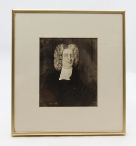 Cotton Mather Messing gerahmter Portraitdruck - Bild 1 von 7