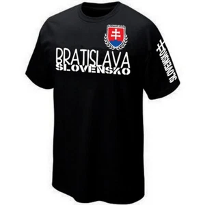 T-Shirt BRATISLAVA SLOVENSKO - SLOWAKEI SLOVAKIA - Bild 1 von 2