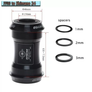 Gineyea PF30-24 Bottom Bracket Sealed Press-fit Folding Bicycle Holowtech XT - Picture 1 of 4