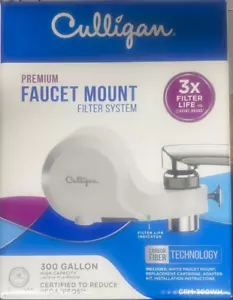 Culligan Premium Faucet Mount Filter System 300 Gallon CFM-300WH - Picture 1 of 2