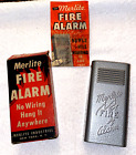 Vintage Merlite Fire Alarm No Wiring Hang Anywhere w Box and Instructions